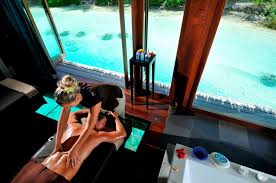 Image result for Deep Ocean Spa at Intercontinental Bora Bora Resort Thalasso Spa