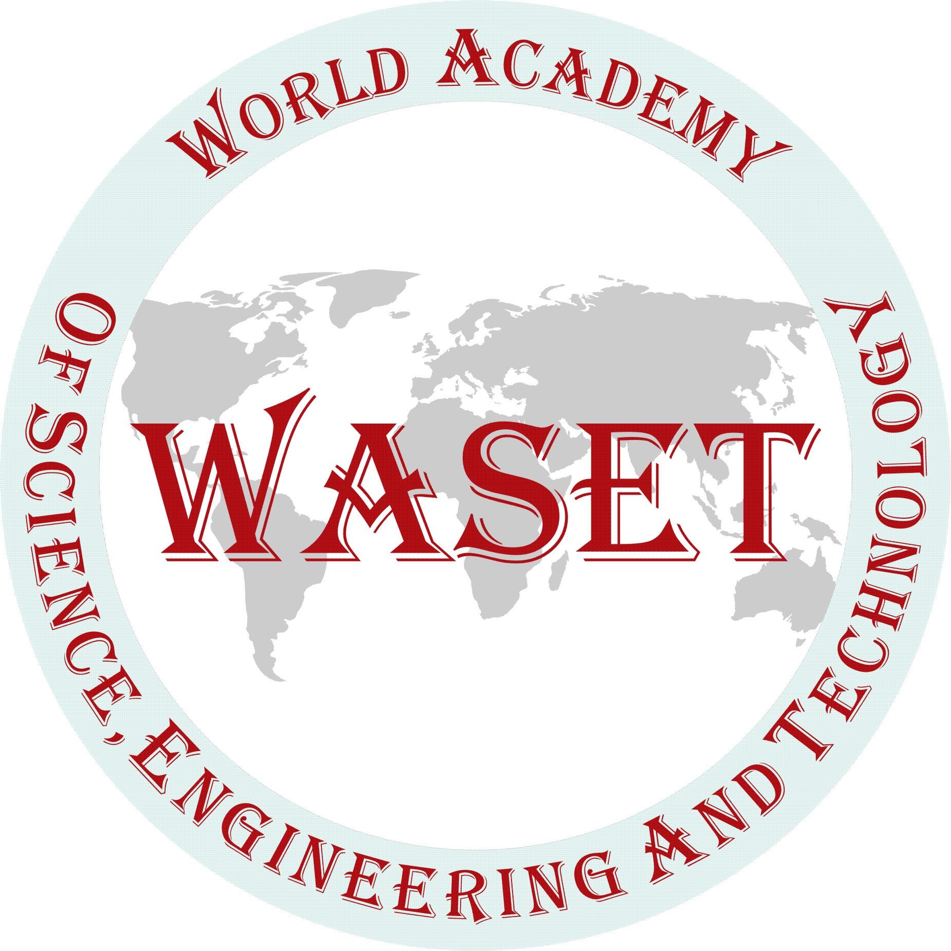 Image result for World Academy of Science, Engineering and Technology