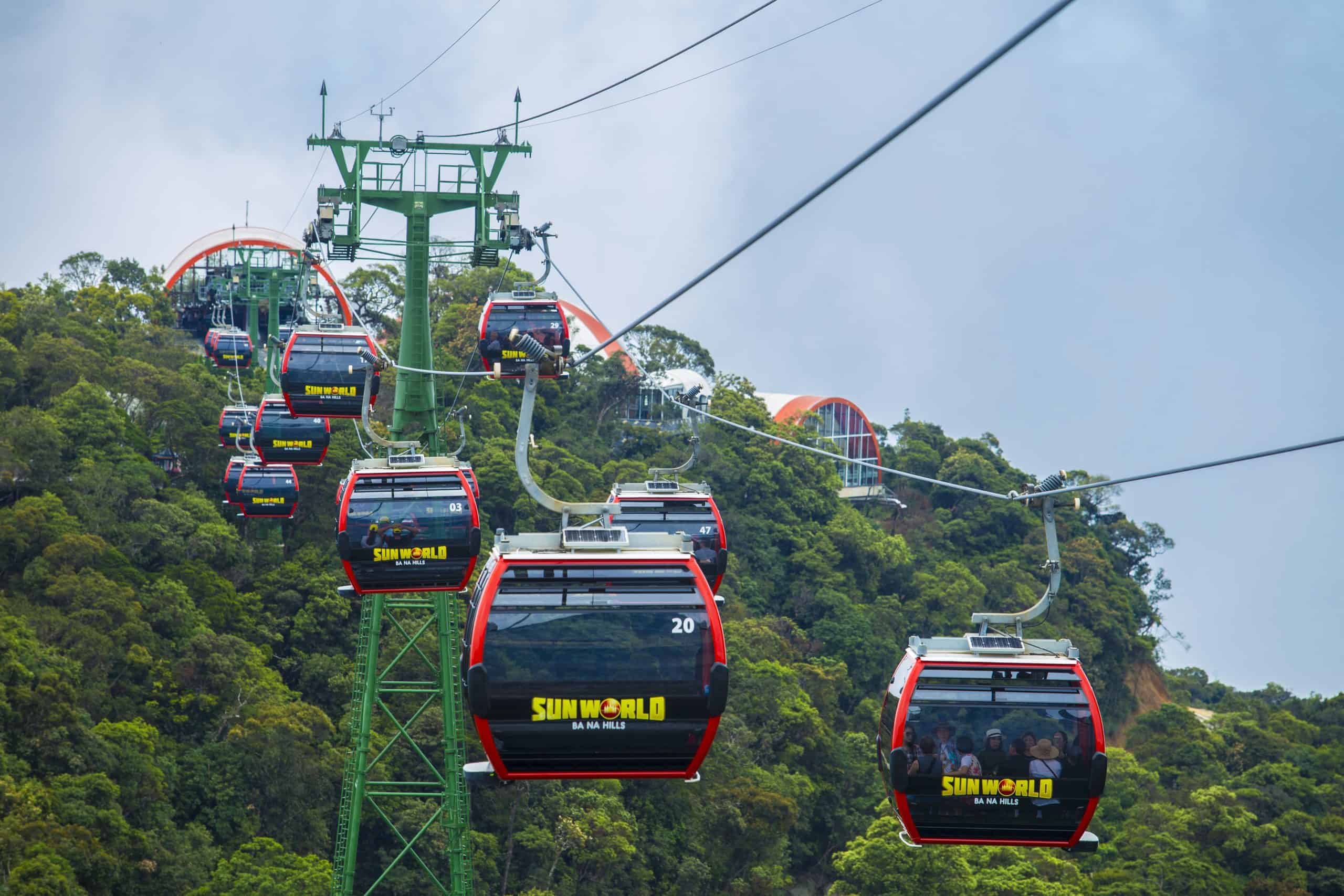 Image result for Cable Car at Sun World Ba Na Hills, Vietnam