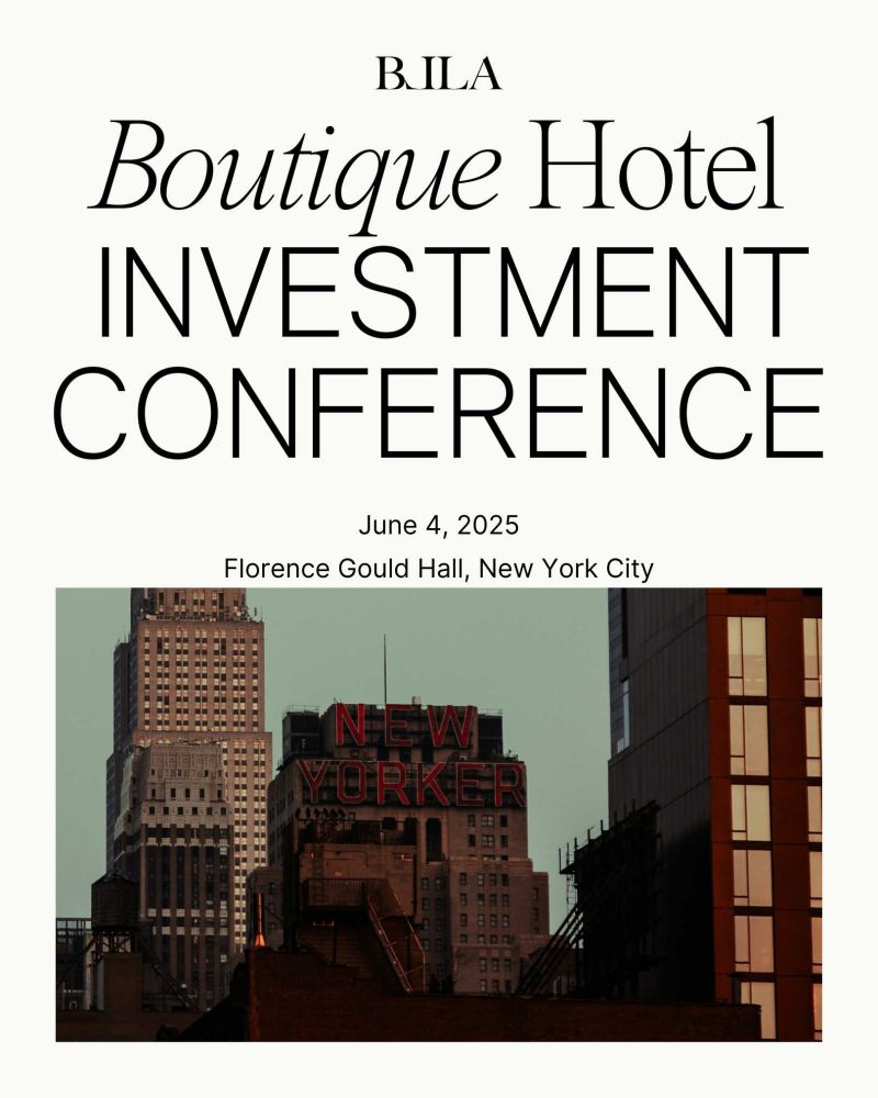 Image result for Boutique Hotel Investment Conference 2025