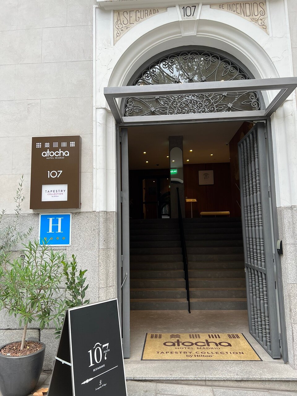 Image result for Atocha Hotel Madrid, Tapestry Collection by Hilton