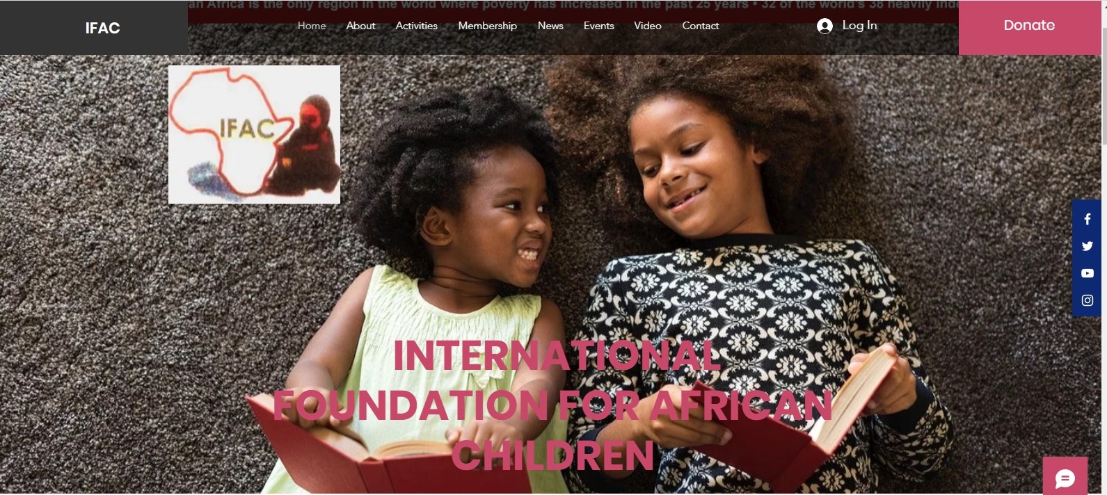 Image result for International Foundation for African Children (IFAC)