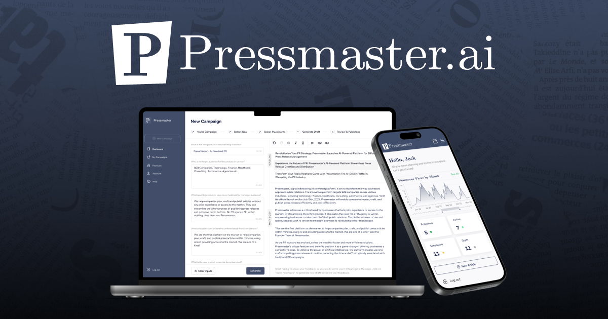 Image result for Pressmaster.ai
