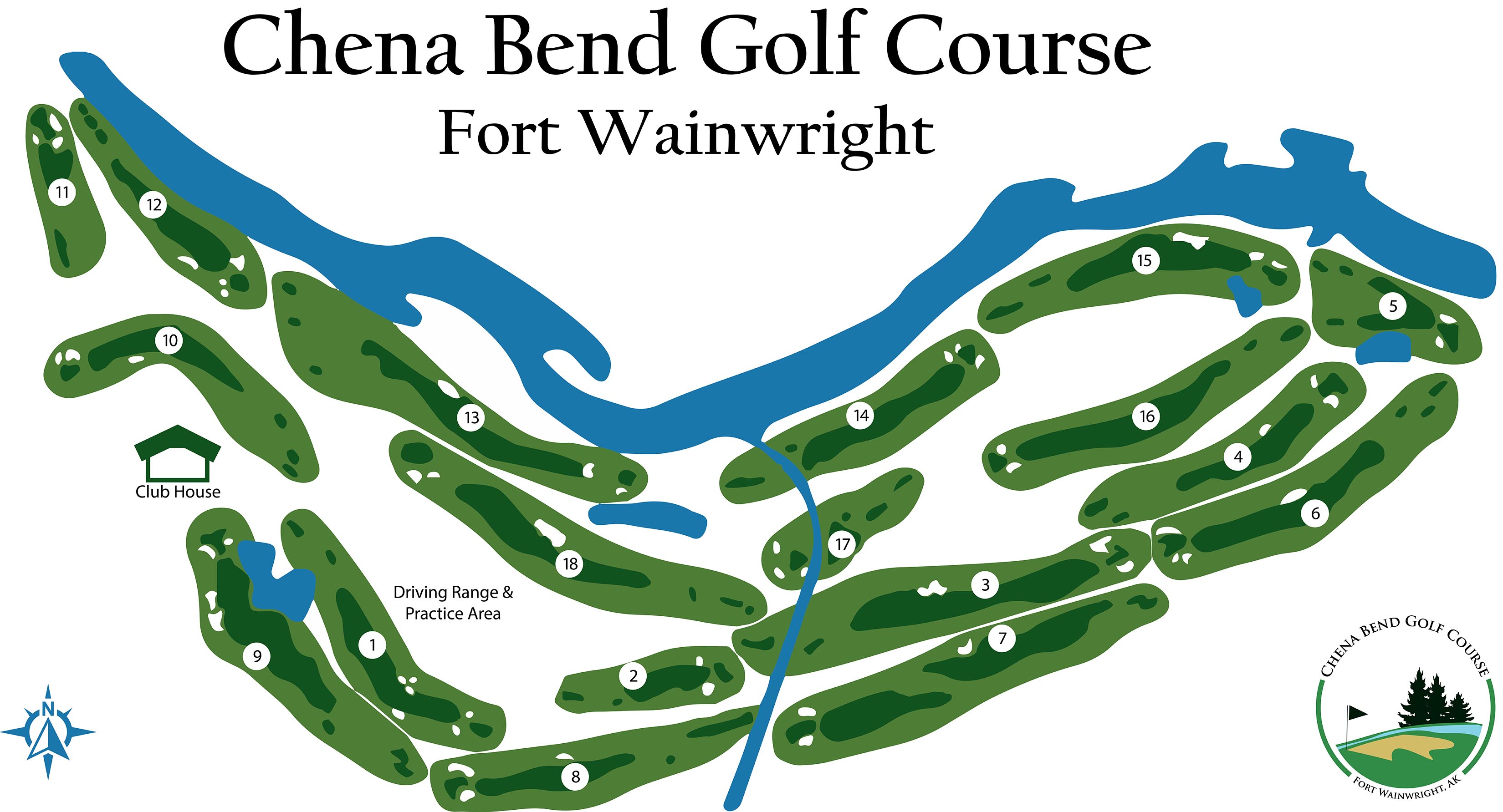 Image result for Chena Bend Golf Course 