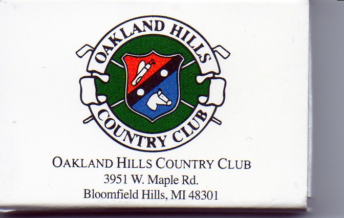Image result for Oakland Hills Country Club
