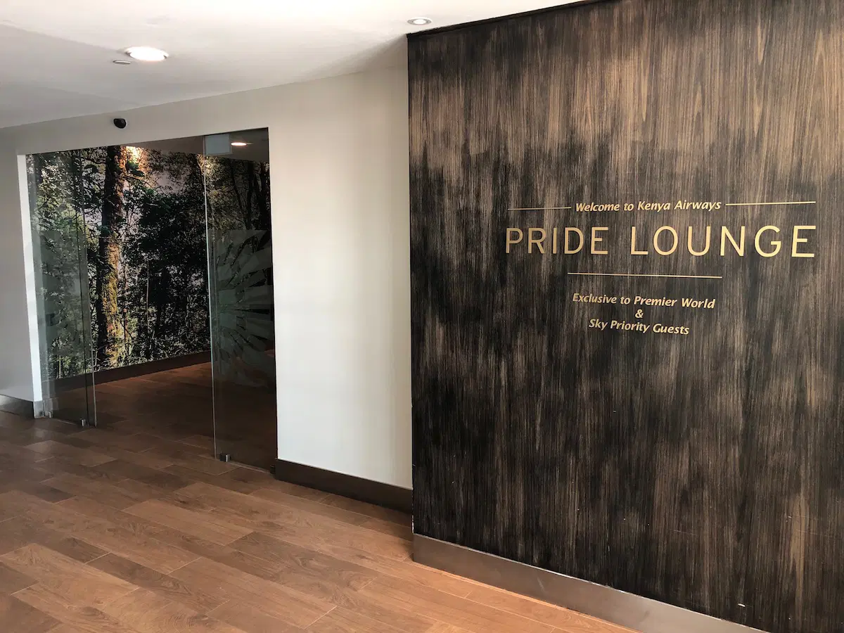 Kenya Airways Pride Lounge, Nairobi