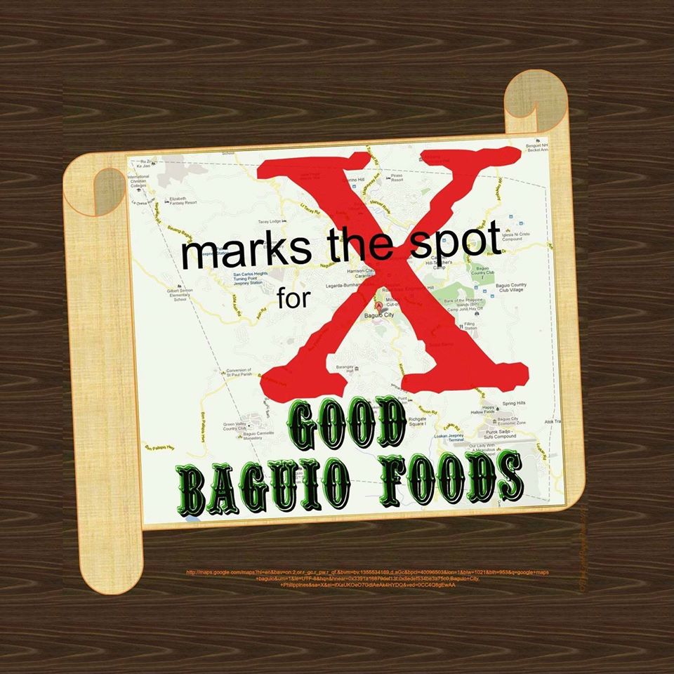 Image result for X Marks the Spot for Good Baguio Foods