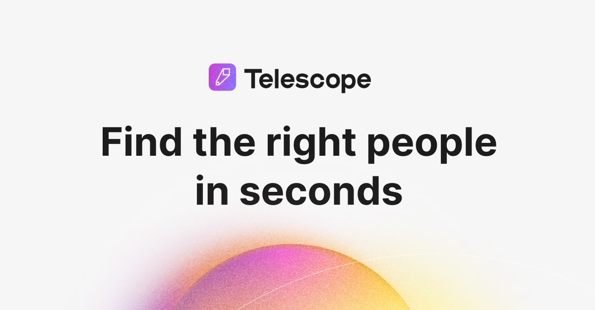 Image result for Telescope AI